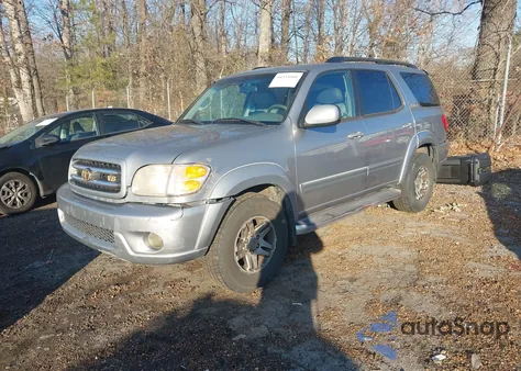 2003 Toyota Sequoia Limited V8 из США, поврежденный, VIN 5TDZT38A83S165843
